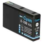 1 x Compatible Epson 788XXL Cyan Ink Cartridge High Yield