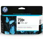 1 x Genuine HP 728B Matte Black Ink Cartridge 3WX26A