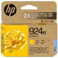 1 x Genuine HP 924e EvoMore Yellow Ink Cartridge 4K0V9NA