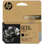 1 x Genuine HP 937e EvoMore Black Ink Cartridge 4S6W9NA