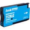 1 x Compatible HP 712 Cyan Ink Cartridge 3ED67A