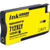 1 x Compatible HP 712 Yellow Ink Cartridge 3ED69A