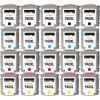 20 Pack Compatible HP 940XL Ink Cartridge Set (5BK,5C,5M,5Y) C4906AA C4907AA C4908AA C4909AA