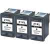 3 x Compatible HP 21XL Black Ink Cartridge C9351CA