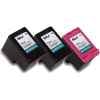 3 Pack Compatible HP 60XL Black & Colour Ink Cartridge Set (2BK,1C) CC641WA CC644WA