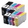 8 Pack Compatible HP 920XL Ink Cartridge Set (2BK,2C,2M,2Y) CD975AA CD972AA CD973AA CD974AA