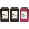 3 Pack Compatible HP 61XL Black & Colour Ink Cartridge Set (2BK,1C) CH563WA CH564WA