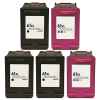 5 Pack Compatible HP 61XL Black & Colour Ink Cartridge Set (3BK,2C) CH563WA CH564WA