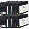 8 Pack Compatible HP 950XL 951XL Ink Cartridge Set (2BK,2C,2M,2Y) CN045AA CN046AA CN047AA CN048AA