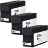 3 x Compatible HP 950XL Black Ink Cartridge CN045AA