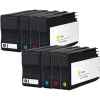 8 Pack Compatible HP 932XL 933XL Ink Cartridge Set (2BK,2C,2M,2Y) CN053AA CN054AA CN055AA CN056AA