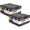 10 Pack Compatible HP 711 Ink Cartridge Set (4BK,2C,2M,2Y) CZ133A CZ130A CZ131A CZ132A