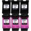 6 Pack Compatible HP 63XL Black & Colour Ink Cartridge Set (3BK,3C) F6U64AA F6U63AA