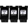 3 x Compatible HP 63XL Black Ink Cartridge F6U64AA