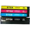 4 Pack Compatible HP 975X Ink Cartridge Set (1BK,1C,1M,1Y) L0S00AA L0S03AA L0S06AA L0S09AA