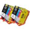 8 Pack Compatible HP 905XL Ink Cartridge Set (2BK,2C,2M,2Y) T6M17AA T6M05AA T6M09AA T6M13AA