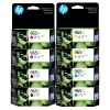 8 Pack Genuine HP 965XL Ink Cartridge Set (2BK,2C,2M,2Y) 3JA84AA 3JA81AA 3JA82AA 3JA83AA