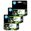 3 x Genuine HP 965XL Black Ink Cartridge 3JA84AA