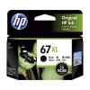 1 x Genuine HP 67XL Black Ink Cartridge 3YM57AA