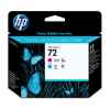 1 x Genuine HP 72 Magenta & Cyan Printhead C9383A