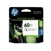 1 x Genuine HP 60XL Colour Ink Cartridge CC644WA