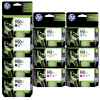 10 Pack Genuine HP 950XL 951XL Ink Cartridge Set (4BK,2C,2M,2Y) CN045AA CN046AA CN047AA CN048AA