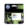 1 x Genuine HP 951XL Cyan Ink Cartridge CN046AA