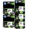 5 Pack Genuine HP 932XL 933XL Ink Cartridge Set (2BK,1C,1M,1Y) CN053AA CN054AA CN055AA CN056AA