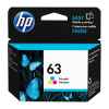 1 x Genuine HP 63 Colour Ink Cartridge F6U61AA