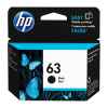 1 x Genuine HP 63 Black Ink Cartridge F6U62AA