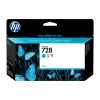 1 x Genuine HP 728 Cyan Ink Cartridge F9J67A