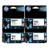 4 Pack Genuine HP 955 Ink Cartridge Set (1BK,1C,1M,1Y) L0S60AA L0S51AA L0S54AA L0S57AA