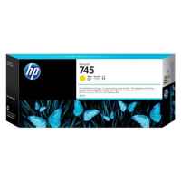 1 x Genuine HP 745 Yellow Ink Cartridge F9K02A