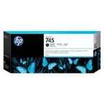 1 x Genuine HP 745 Matte Black Ink Cartridge F9K05A