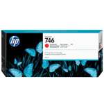 1 x Genuine HP 746 Chromatic Red Ink Cartridge P2V81A