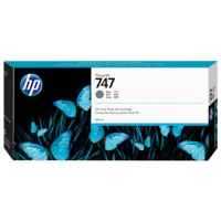 1 x Genuine HP 747 Grey Ink Cartridge P2V86A