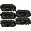 5 x Compatible HP C8061X Toner Cartridge 61X