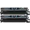 2 x Compatible HP C9700A Black Toner Cartridge 121A