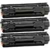 3 x Compatible HP CB436A Toner Cartridge 36A