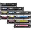 3 Lots of 4 Pack Compatible HP CB540A CB541A CB542A CB543A Toner Cartridge Set 125A