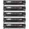 5 x Compatible HP CB540A Black Toner Cartridge 125A