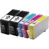 5 Pack Compatible HP 920XL Ink Cartridge Set (2BK,1C,1M,1Y) CD975AA CD972AA CD973AA CD974AA