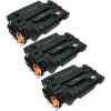 3 x Compatible HP CE255A Toner Cartridge 55A