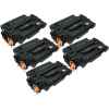 5 x Compatible HP CE255A Toner Cartridge 55A