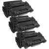 3 x Compatible HP CE255X Toner Cartridge 55X