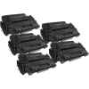 5 x Compatible HP CE255X Toner Cartridge 55X