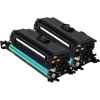 2 x Compatible HP CE264X Black Toner Cartridge 646X