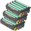 3 Lots of 4 Pack Compatible HP CE340A CE341A CE343A CE342A Toner Cartridge Set 651A