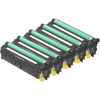 5 x Compatible HP CE340A Black Toner Cartridge 651A