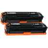 2 x Compatible HP CE410X Black Toner Cartridge 305X